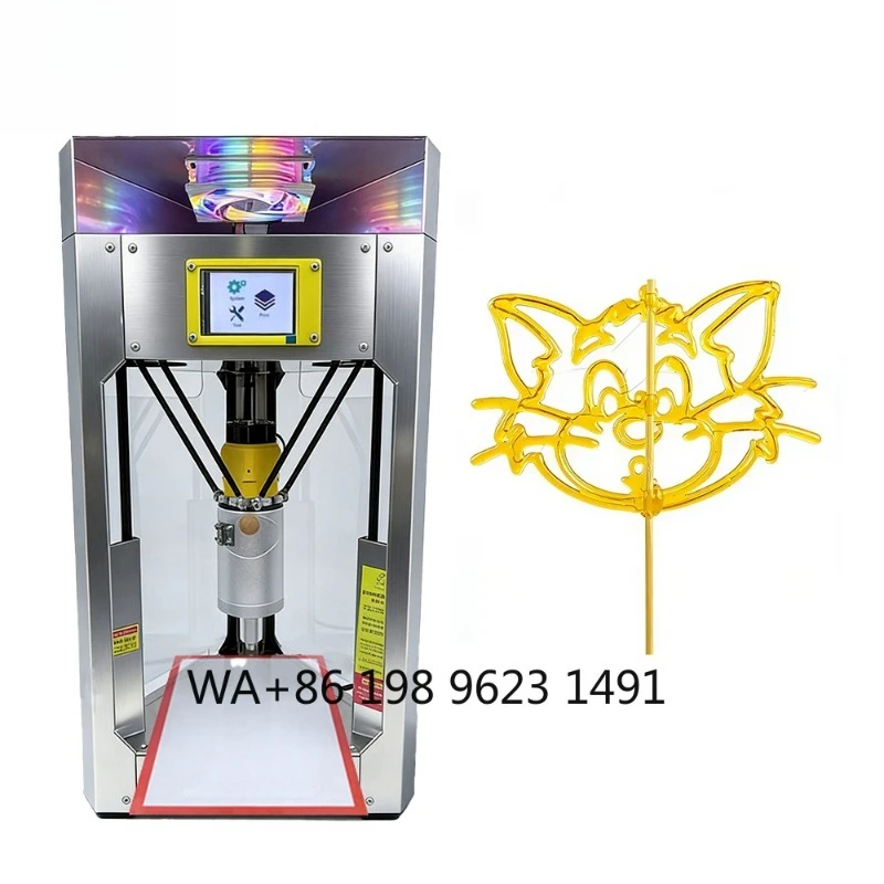 

USB High Efficiency Food Grade Candy Printer Easy Operation For Party Street Vending Small Business