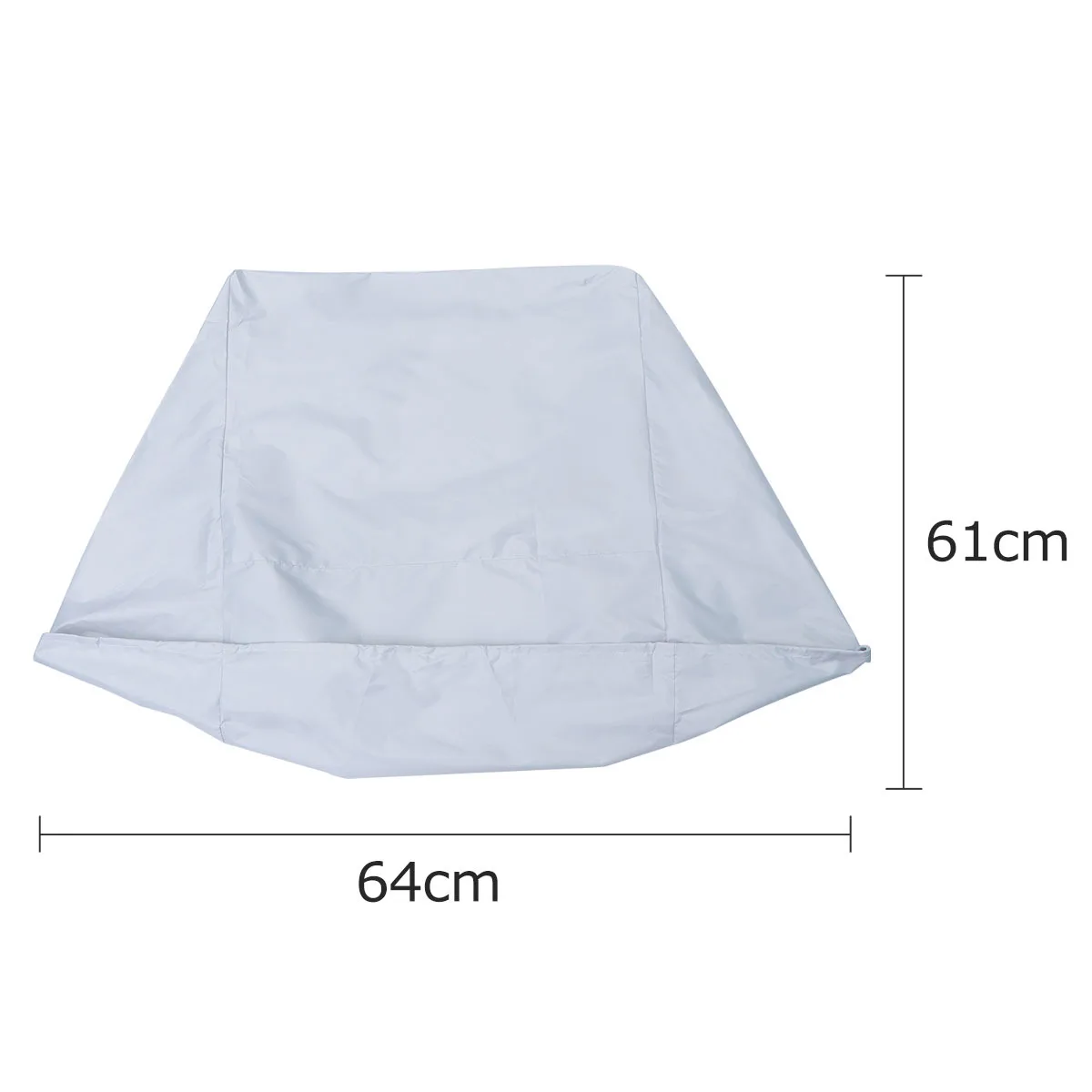 غطاء مقعد القارب 56x61x64 سنتيمتر مقاوم للماء 210d أكسفورد النسيج Sunproof سهلة التركيب تصميم عالمي غطاء مقعد القارب