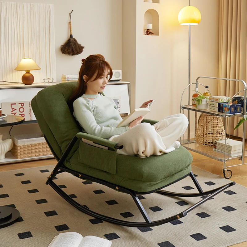

Multifunctional recliner living room lunch break rocking chair