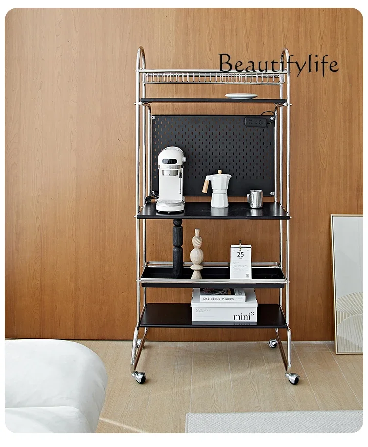 

Baina functional storage rack, free installation of multi-function storage and storage mobile side cabinet