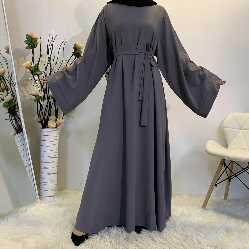 Women Abaya Eid Kaftan Dubai Turkey Muslim Jilbab Islam Robe African Dress Kimono Clothing Fashion Caftan Femme Musulmane Prayer