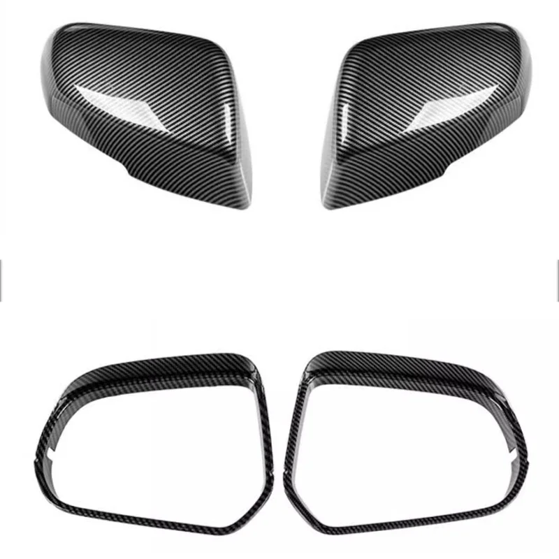 For Great Wall Haval H5 2023 2024 Car Rear View Rearview Side Glass Mirror Cover Frame Side Mirror Caps Accessories