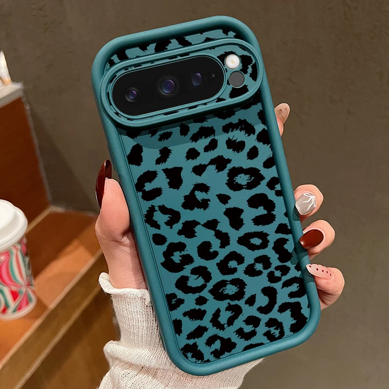 Weiche TPU-Handyhülle mit Leopardenmuster für Google Pixel 10 8 Pro 9A 8A 10 9 Pro XL 7A, stoßfeste Silikonhülle für Pixel 9 8 7 Pro – Detail 7