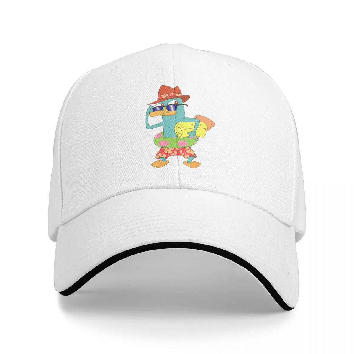 Perry The Platypus Cap Fashion Casual Baseball Caps Adjustable Hat Hip Hop Summer Unisex Baseball Hats Customizable