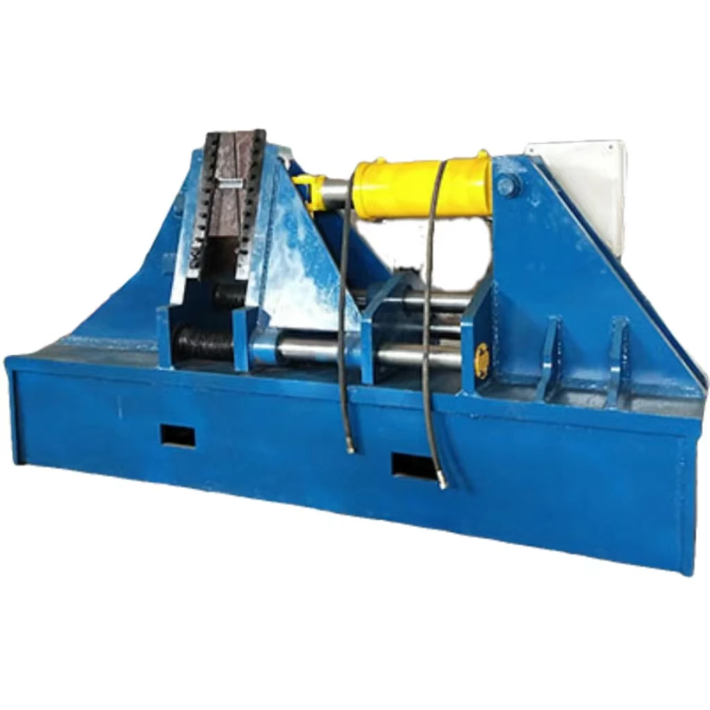 Hydraulic Sectional Screw Flight Single Spiral Auger Blade Cold Rolling Forming Machine