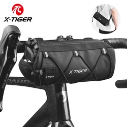 X-TIGER Bike Bag Portable Handlebar Multi-purpose Large Capacity Cycling Backpack MTB Road Cycling Frame Tube Bag