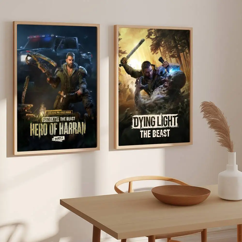 ملصق Game Dying L-Light The B-beast مناسب للمنزل وغرفة المعيشة وغرفة النوم والمكتب والبار ملصق تزيين الحائط #3