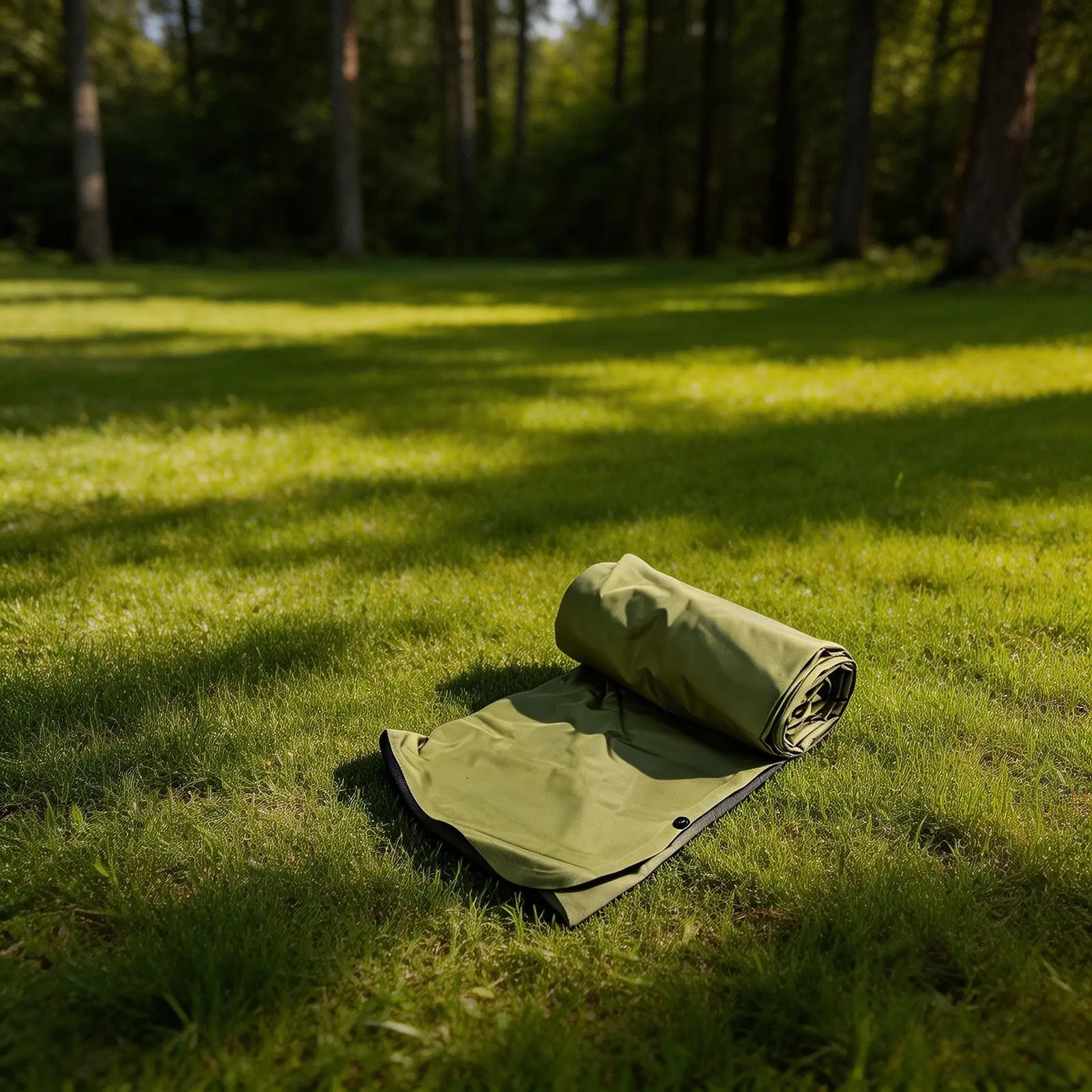 Green Inflatable Camping With Foot Pump 200x70x10cm Wear-resistant Sleeping Pad For Hiking Outdoor Adventure Gear