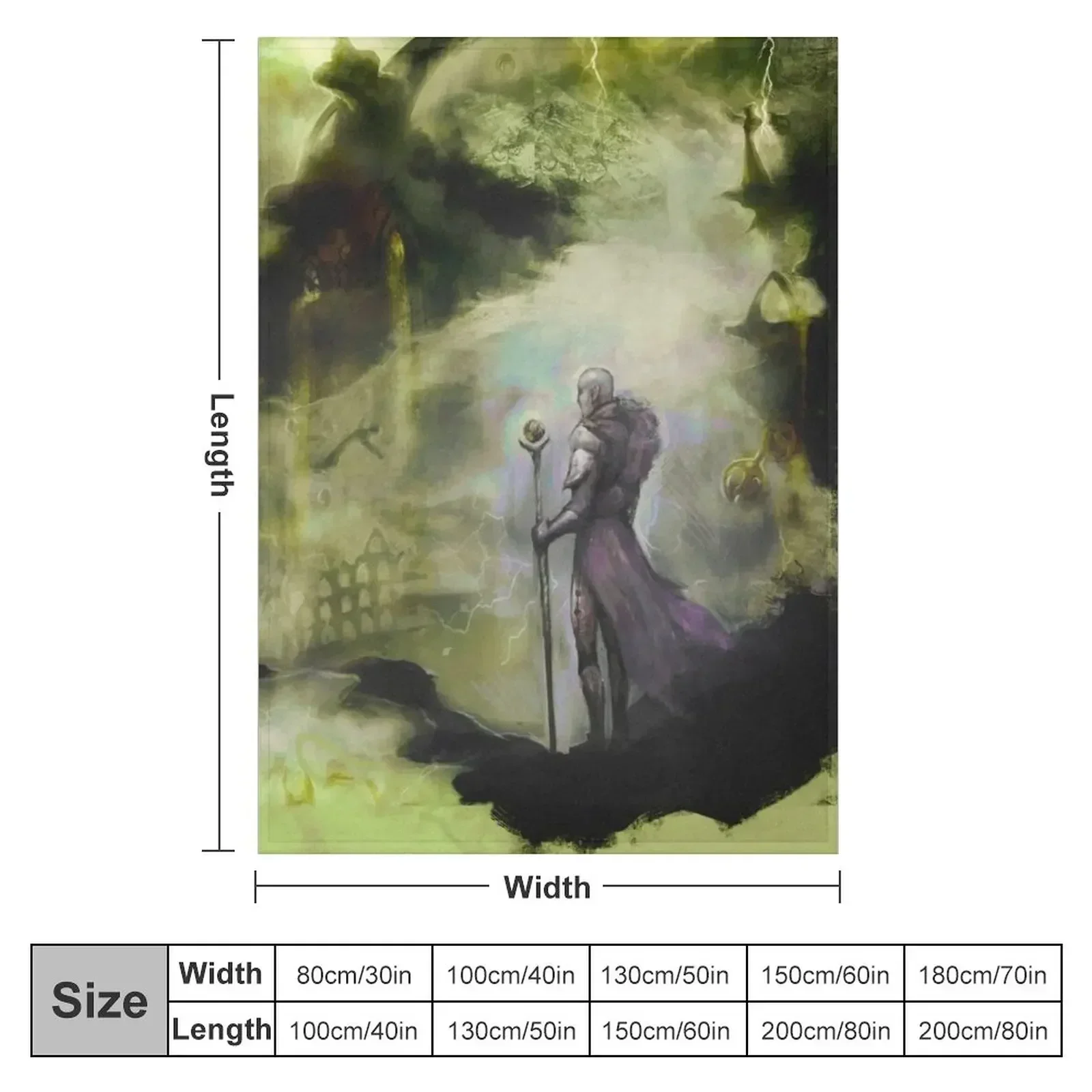 New Here Lies the Abyss Throw Blanket Giant Sofa Picnic Single Plush Blankets