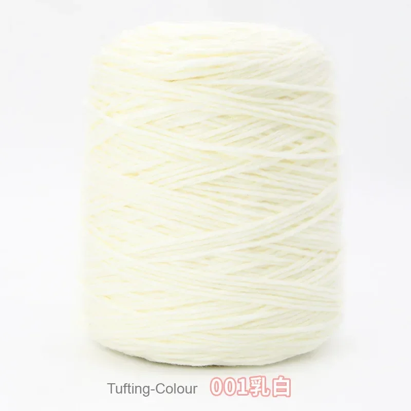 Eight Strand Milk Cotton Hand Woven Wool Ball 400g DIY Carpet Bag Puncture Embroidery Tufted Acrylic Woolen Wholesale Yarn