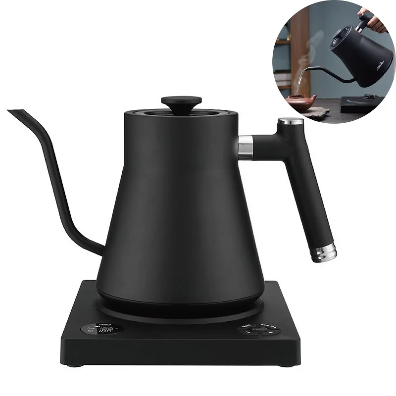 1000W Smart Electric Kettle For Home Use 304 Stainless Steel Hand Brewed Gooseneck Coffee/Tea Kettle Suitable For Home Office 1L