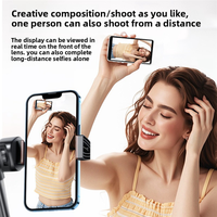 Wireless Smartphone Selfie Projector Rear Camera Sharing Bluetooth Display Screen Projection Magnetic Selfie Monitor