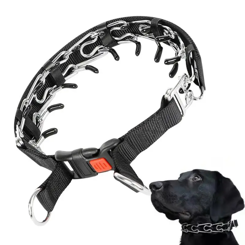 

Dog Prong Training Collar Dog Choke Pinch Collar With Comfort Tip And Quick Release Snap Buckle Dog Classic Collar Pet Training