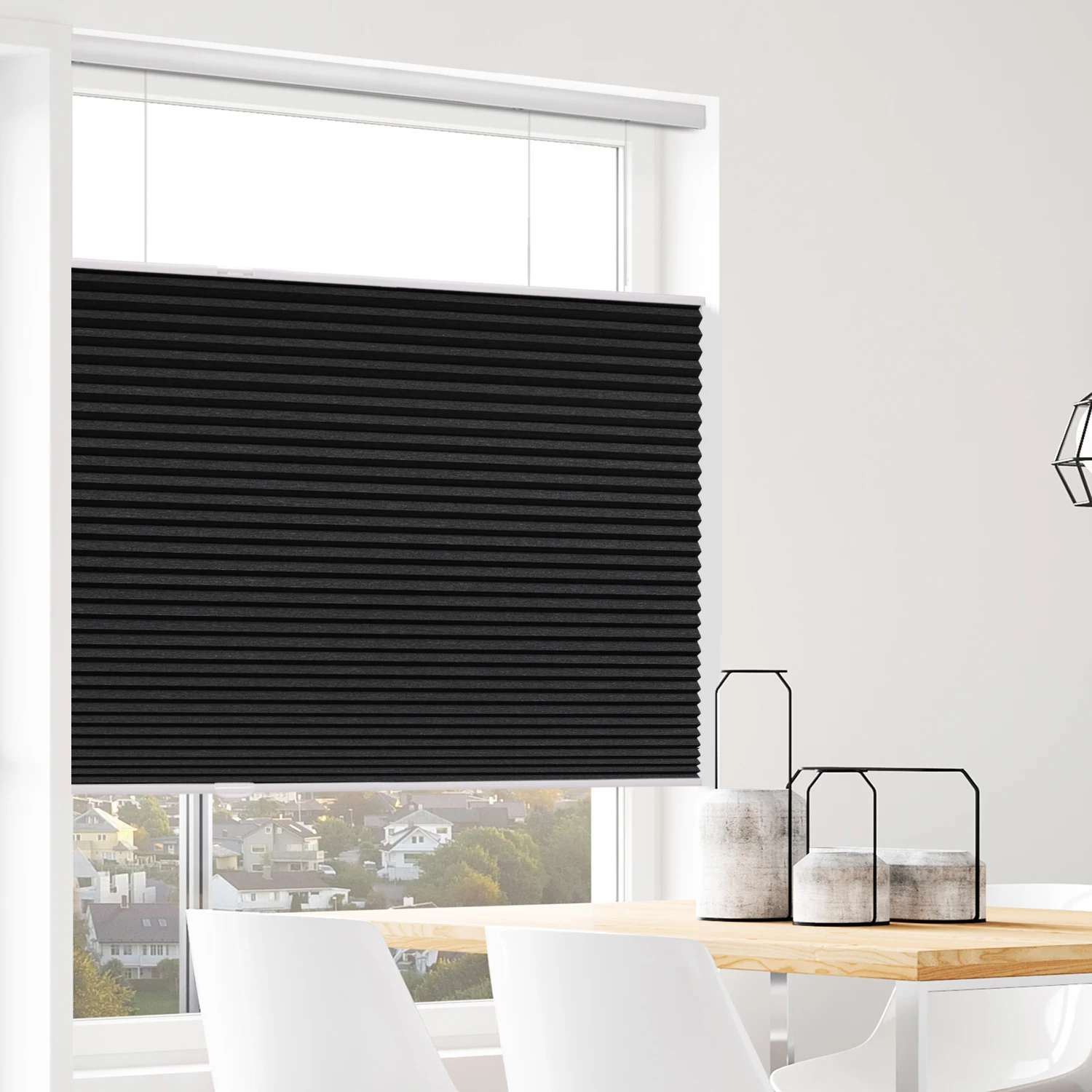 

Customized Top Down Bottom Up Blackout Cellular Shades Cordless Honeycomb Blinds Thermal Insulated for Windows Home Office