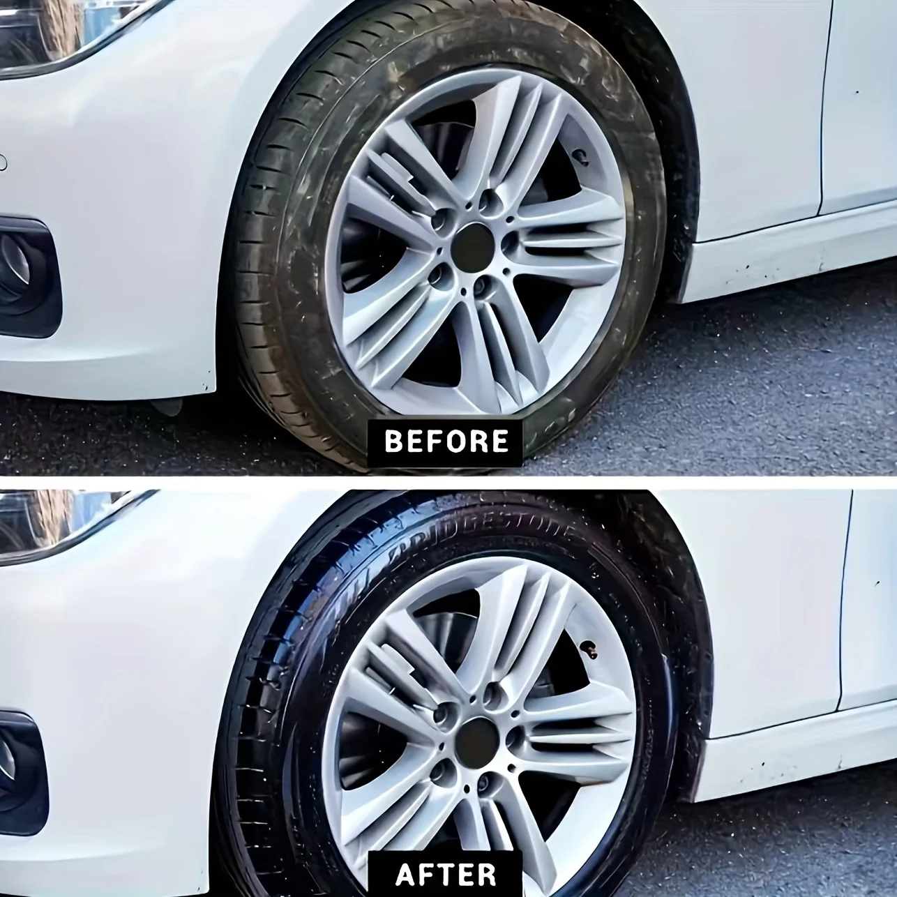 1 pieza 100g agente de mantenimiento de brillo de neumáticos de coche cera de coche pasta de recubrimiento de neumáticos cera de limpieza de pulido-neumáticos brillantes y vuelco, cuidado de asiento y brillo de recuperación