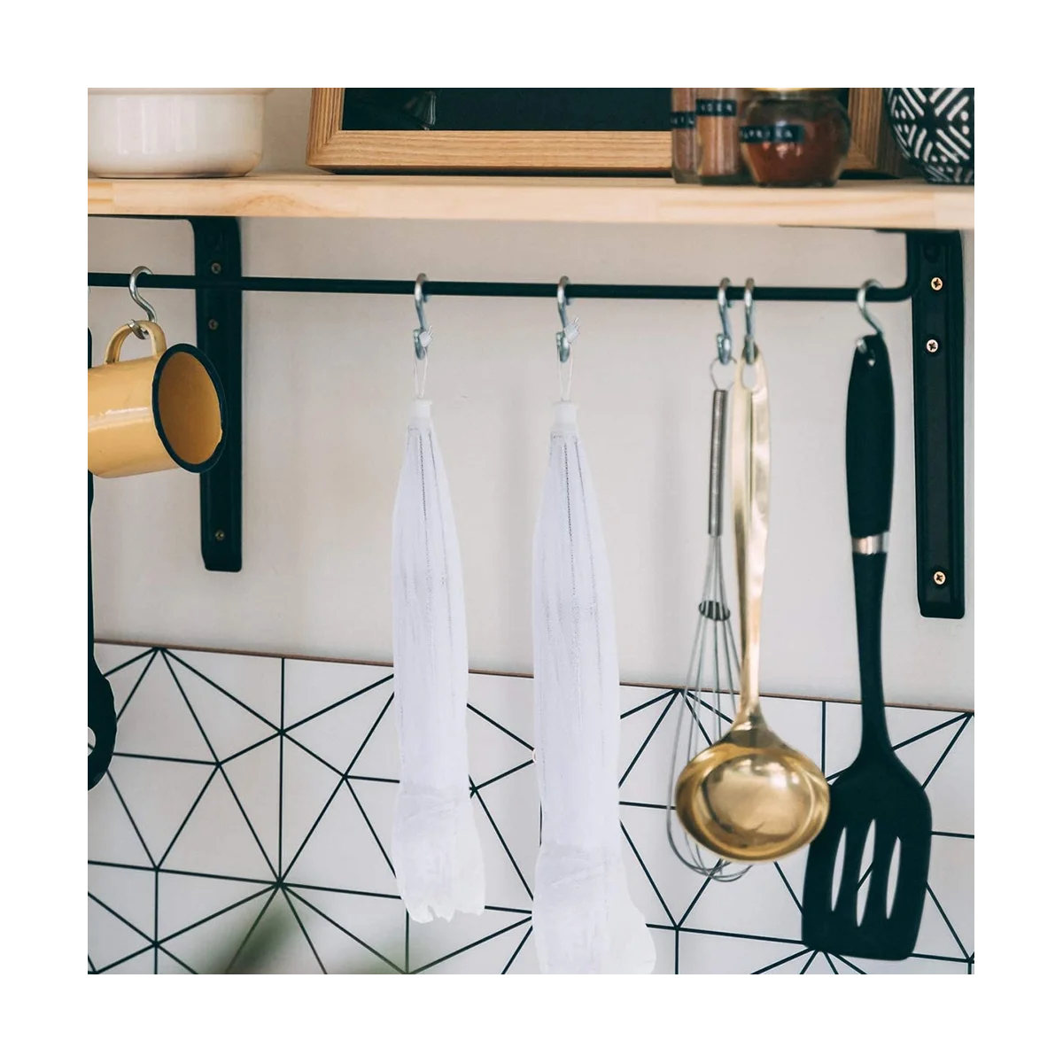 Сетчатая пищевая накидка, многоразовая Складная сетка для хранения продуктов, 14 дюймов, 16 дюймов, 17 дюймов, 4 упаковки