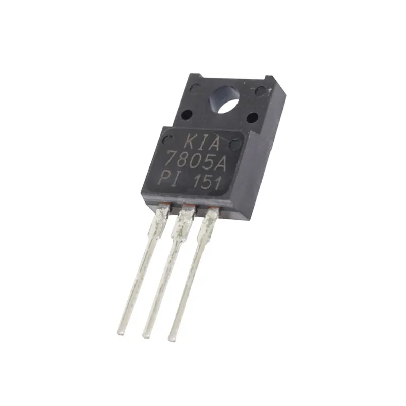 10PCS KIA7805A TO-220F-3 KIA7805 KIA 7805A KIA7805API KIA7805API-U/PF 5V 1A KEC Linear Voltage Regulator - Image 2
