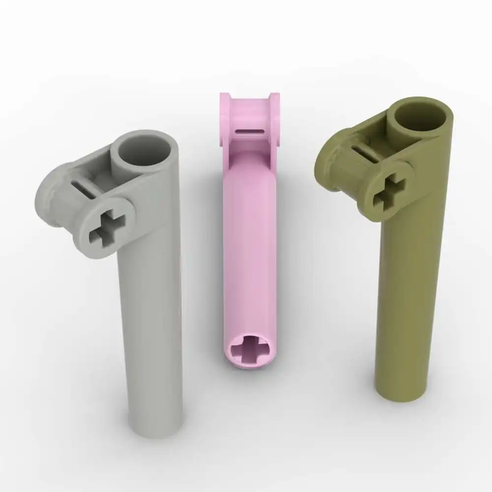 MOC 10PCS 53586 Scheda Perpendicolare Mattoni Ad Alta Tecnologia Asse Connettore 2x5 Piegato Building Block Giocattoli Divertimento Adulti Ragazzi Regalo di Festa