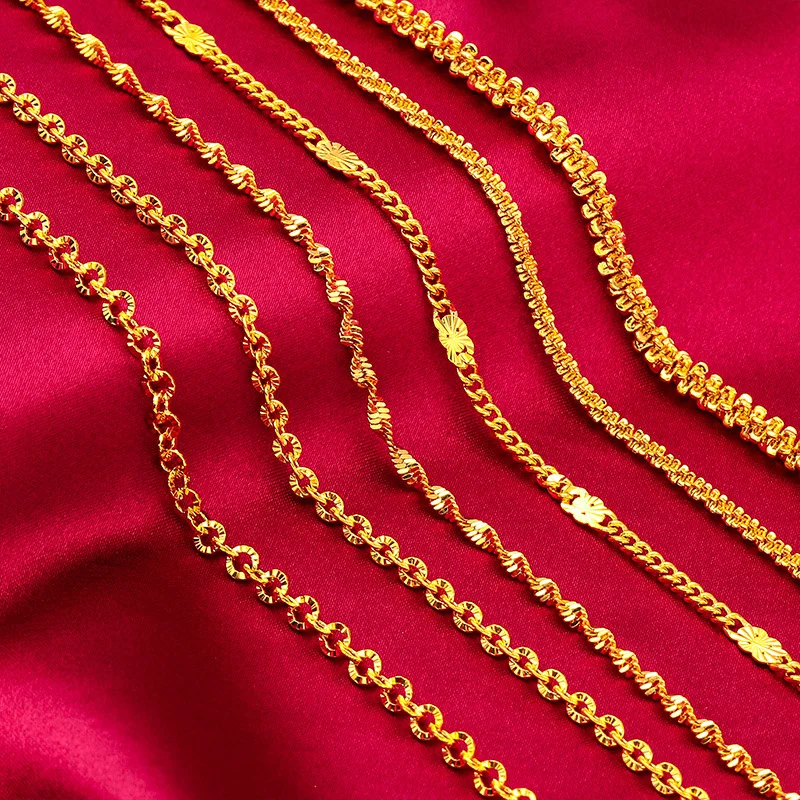 2025 ใหม่Caterpillarผู้หญิงระลอกน้ําOลูกปัดทรายทองเครื่องประดับงานแต่งงานวันหยุดของขวัญ