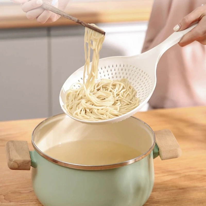 مصفاة معكرونة للمطبخ، مصفاة كبيرة مضادة للحرق، مقاومة لدرجات الحرارة العالية،