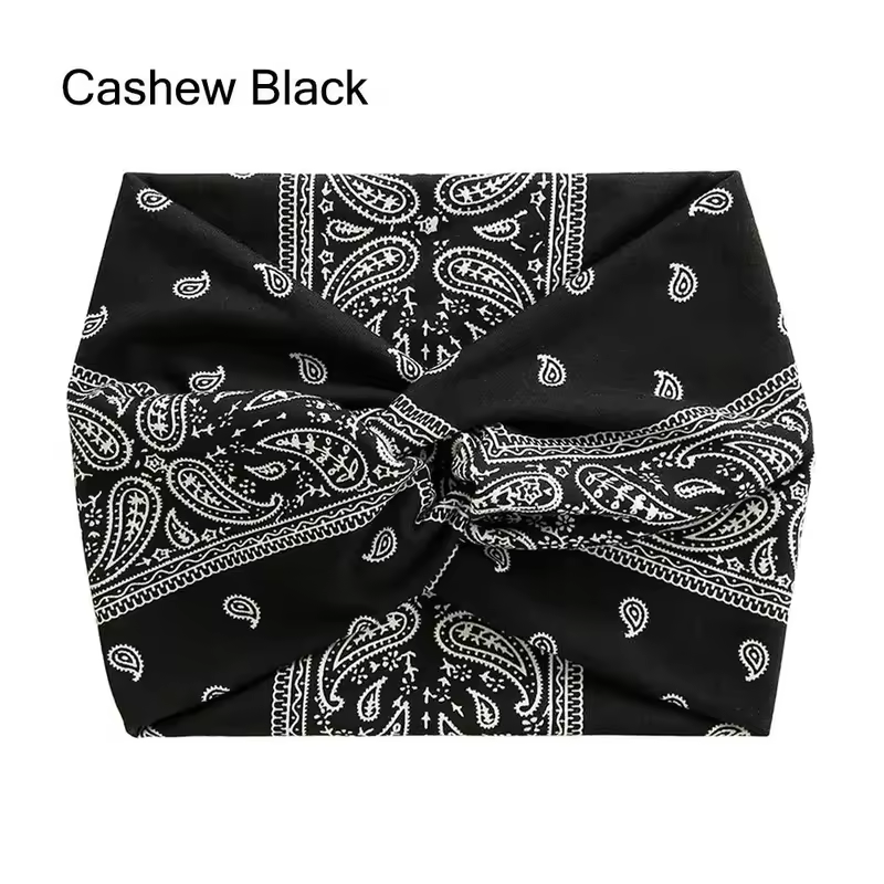 Hair Accessories Twisted Extra Large Thick Wide Headbands Turban Workout Headband Head Wraps for Women - Image 33
