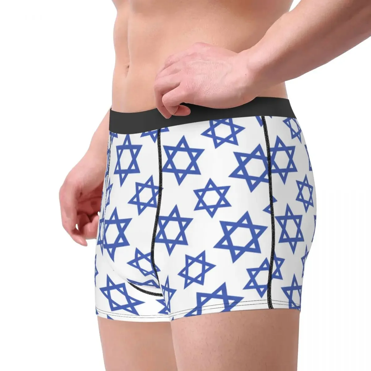 Men's Underwear Underpants Stars Flag Men Boxer Shorts Elastic Male Panties