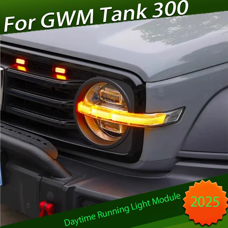 

Car Daytime Running Light Color Change Module Fit for GWM Tank 300 Modified Auto with Wireless Remote Control Module Accessories
