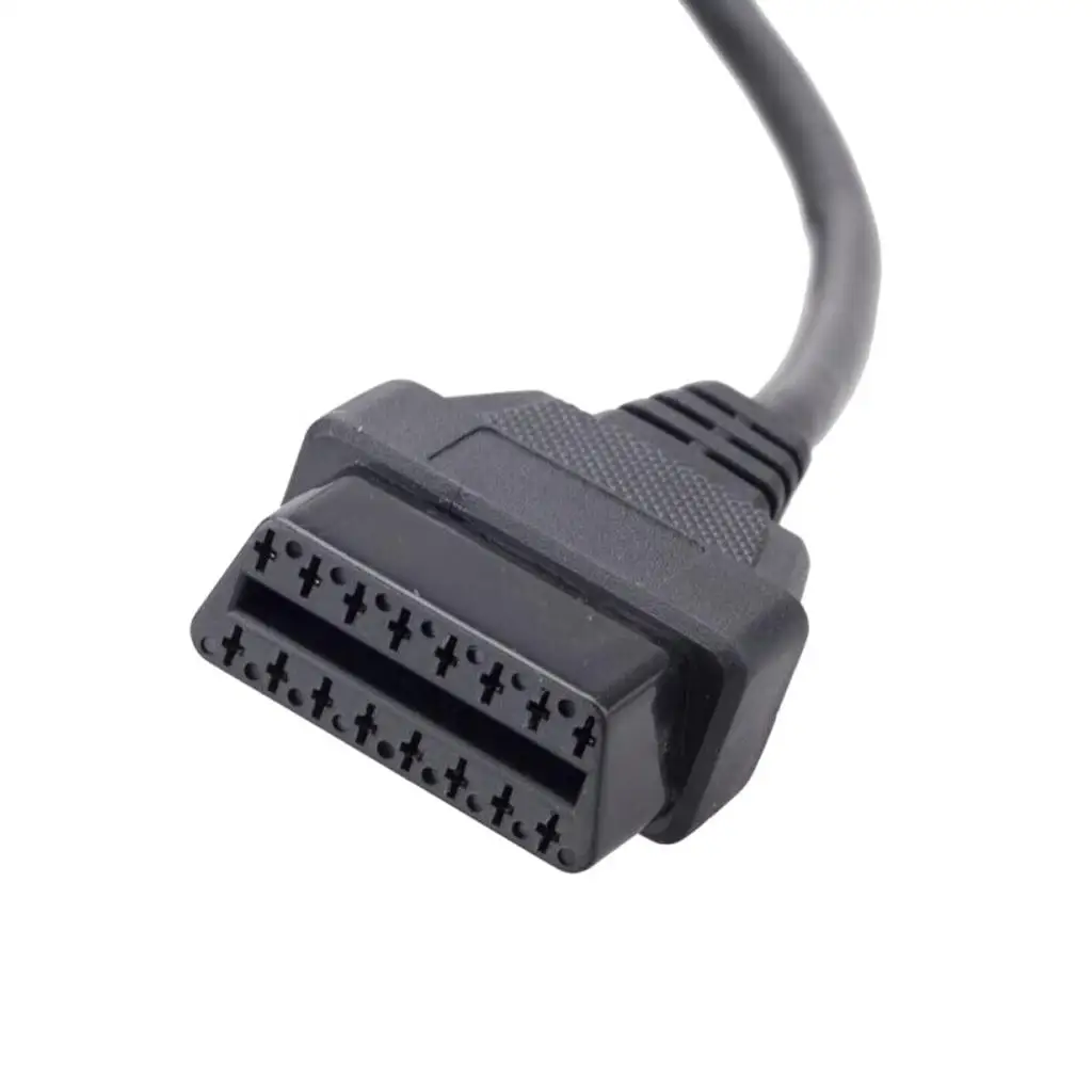

Кабель-удлинитель OBD2 16-контактный (штекер-гнездо), диагностический адаптер, инструмент для автодиагностики, кабель для диагностики автомобилей