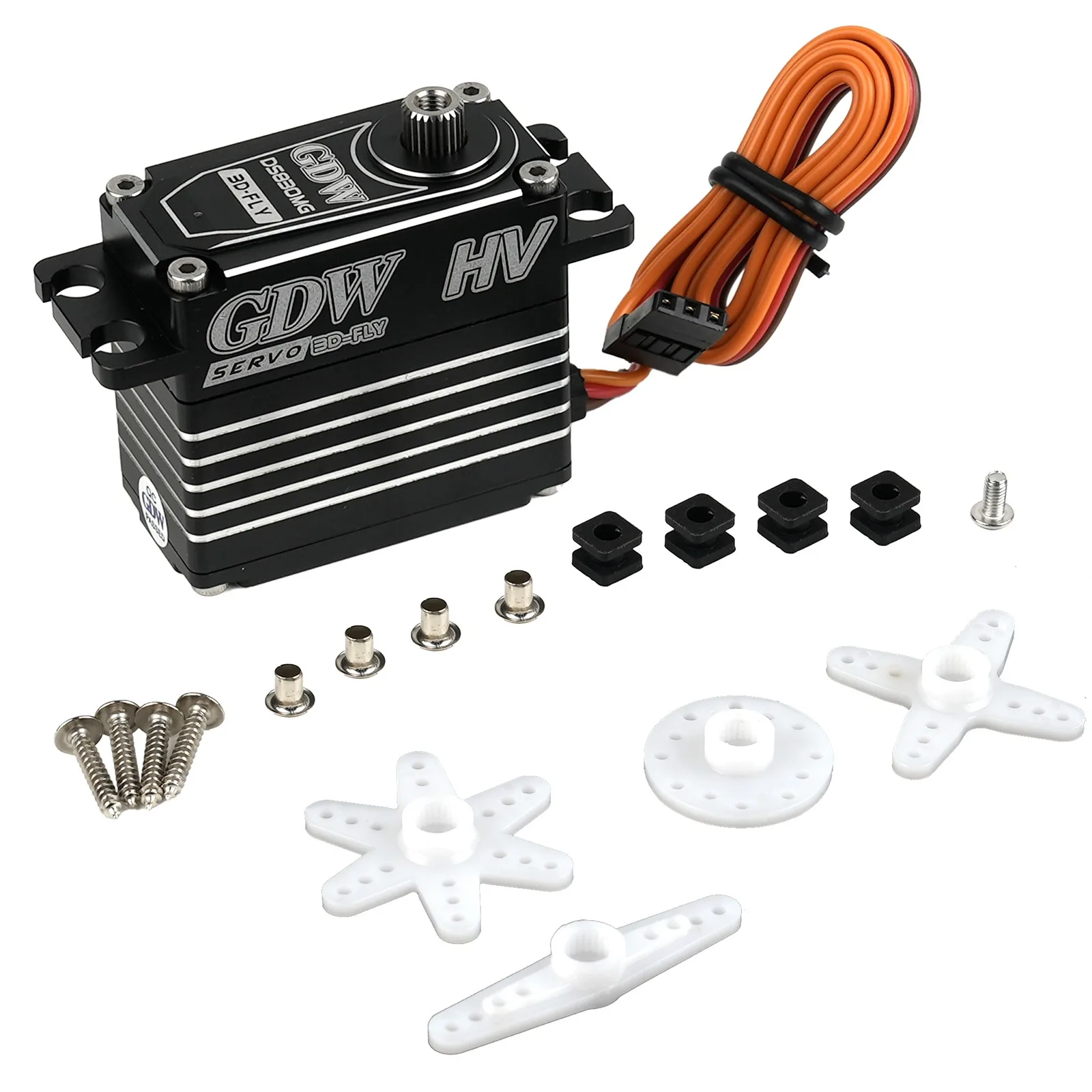 

DS830MG Digital Servo 35kg High Torque Coreless Motor Steel Gear for RC Car/Drones/Robot DIY