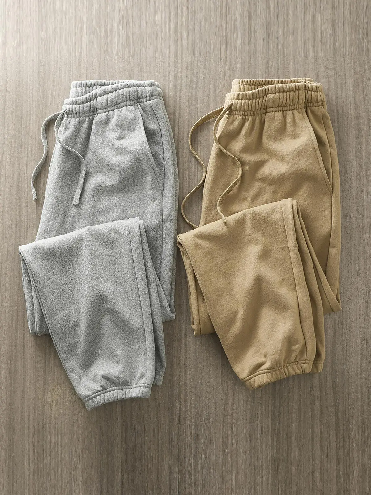 DUKEEN 500G Heavyweight Men Sweatpants Spring and Autumn 100% Cotton Loose Casual Sport Jogger Pants Men's Drawstring Trouse - Image 4