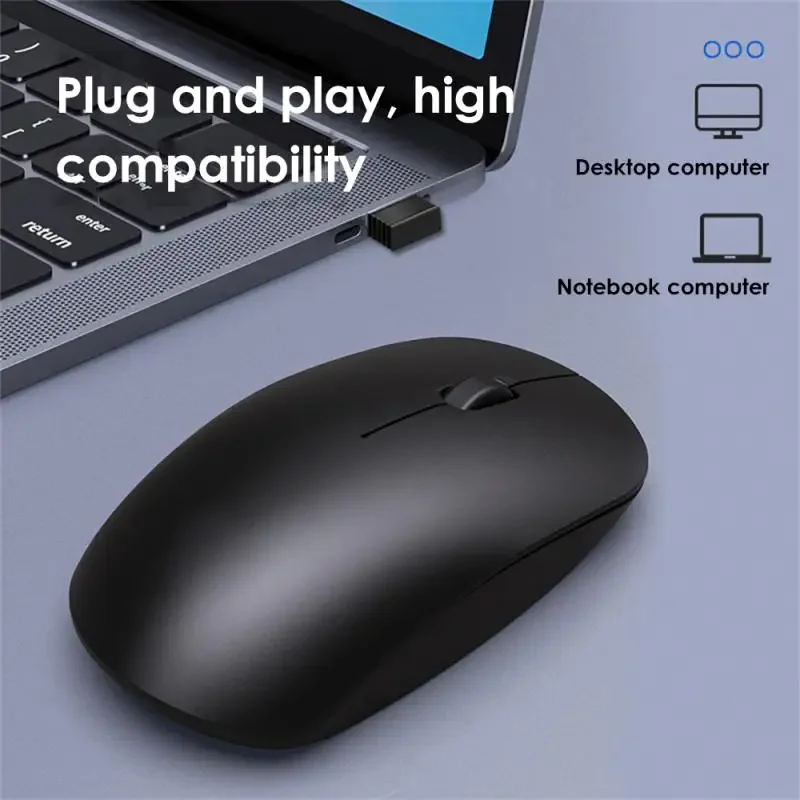 RYRA Macaron Wireless Bluetooth Mouse 2.4G USB Single Mode Wireless Mice For Android Windows Tablet Laptop Notebook Mute Mause