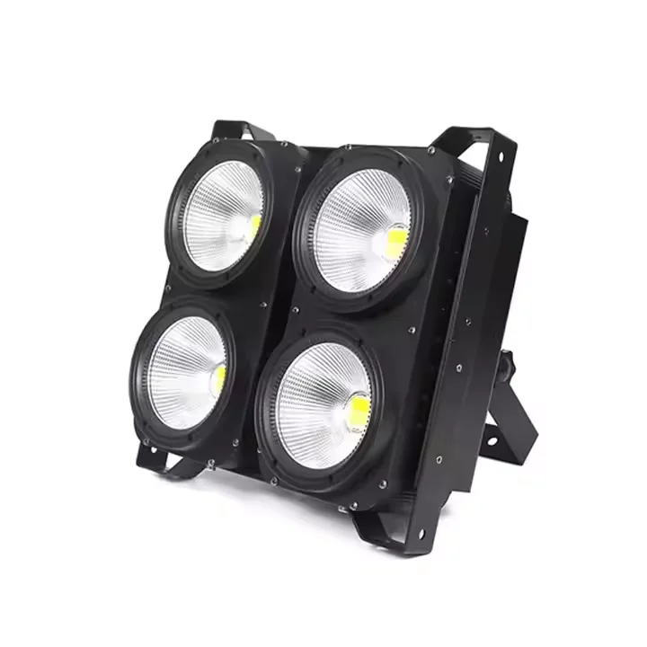 4*100w Cob Led Blinder Indoor Dj Light 400w 4 Eye Led Audience Light For Stage Disco Party Show Event