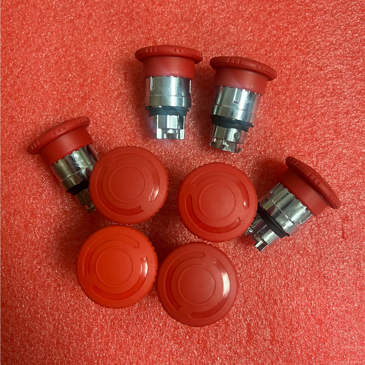 2 Pieces, XB4 Emergency Stop Button, ZB4BS54, ZB4BS844, XB4BS8442, XB4BS8444, XB4BS8445, XB4BS542, XB4BS544, XB4BS545