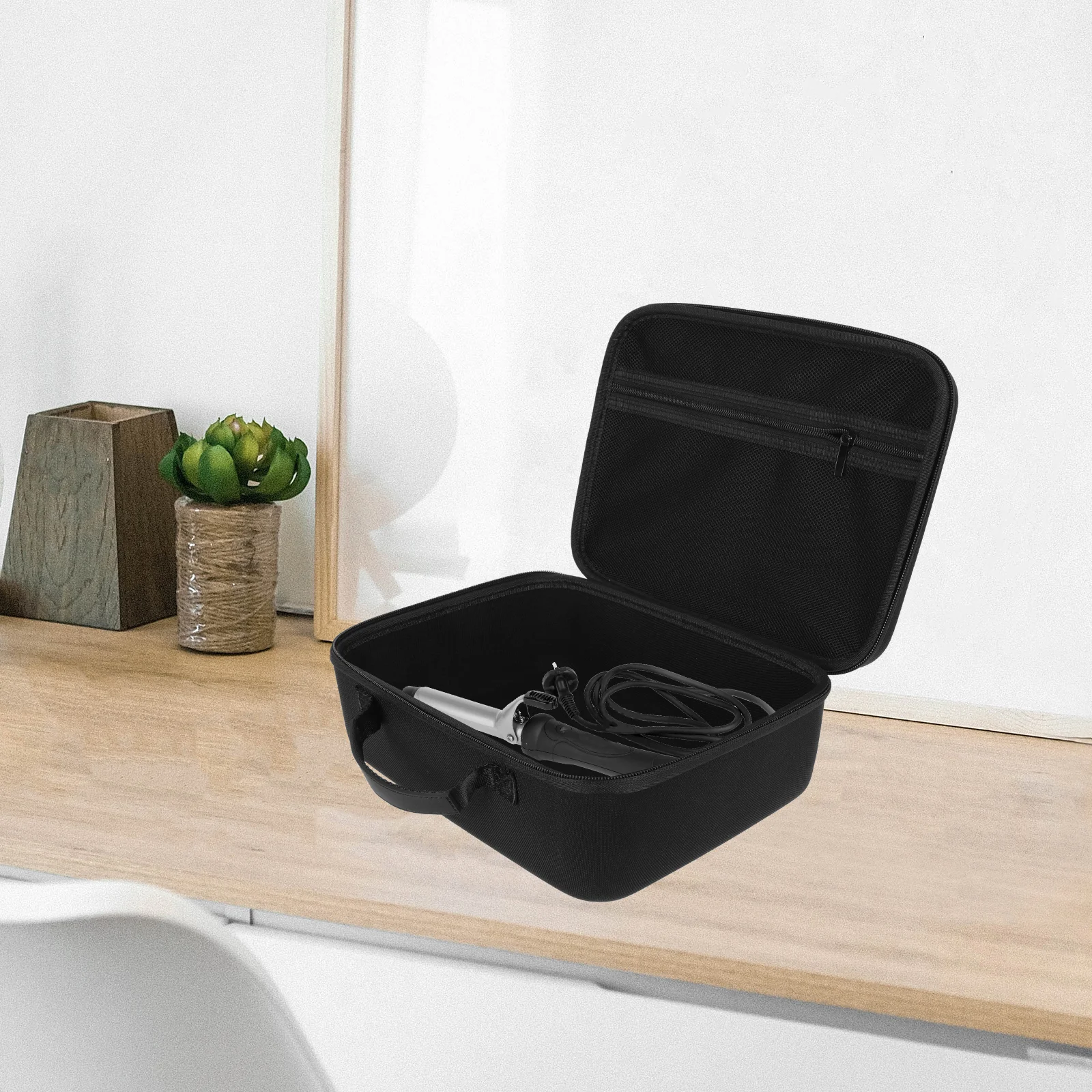 

Чехол для хранения фена, 1 шт., из премиального материала EVA, портативный дорожный кейс для стайлеров, органайзер большой емкости
