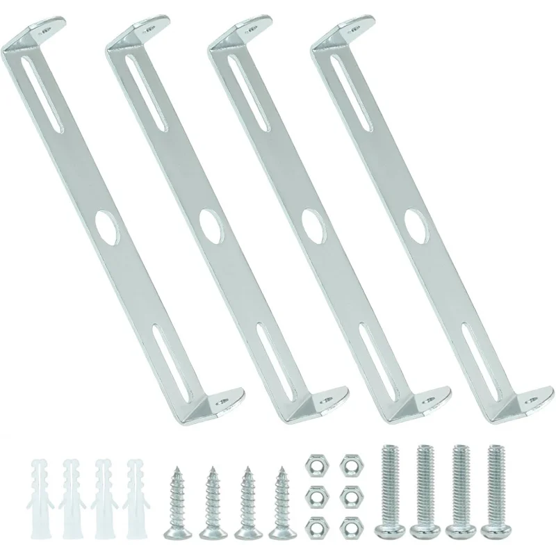 

4 шт. 4,-дюймовый монтажный кронштейн для светильника, потолочная пластина, настенный квадратный комплект, подвеска для люстры