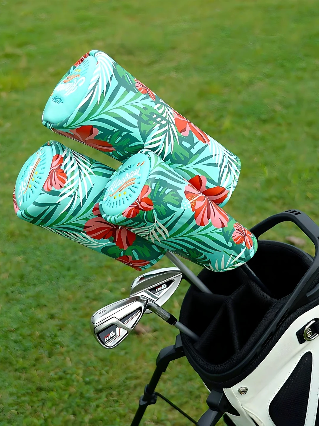 hawaii-style-embroidered-golf-club-cover-driver-fairway-wood-ut-bucket-round-golf-bag-protector-bigyard-brand-sports-fitness