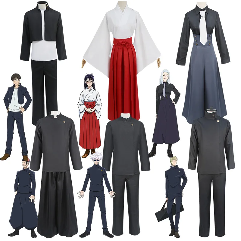 

Unisex Japanese Anime Uniform Suit Halloween Carnival Role Play Costume Men Women Stage Performance Party Outfit