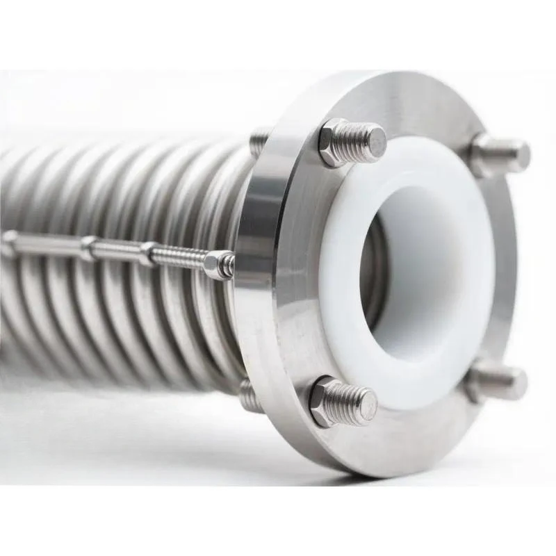 Planet Anticorrosive Stainless Steel PTFE-lined Corrugated Compensator Industrial Bellows Expansion Joints DN32-DN1000
