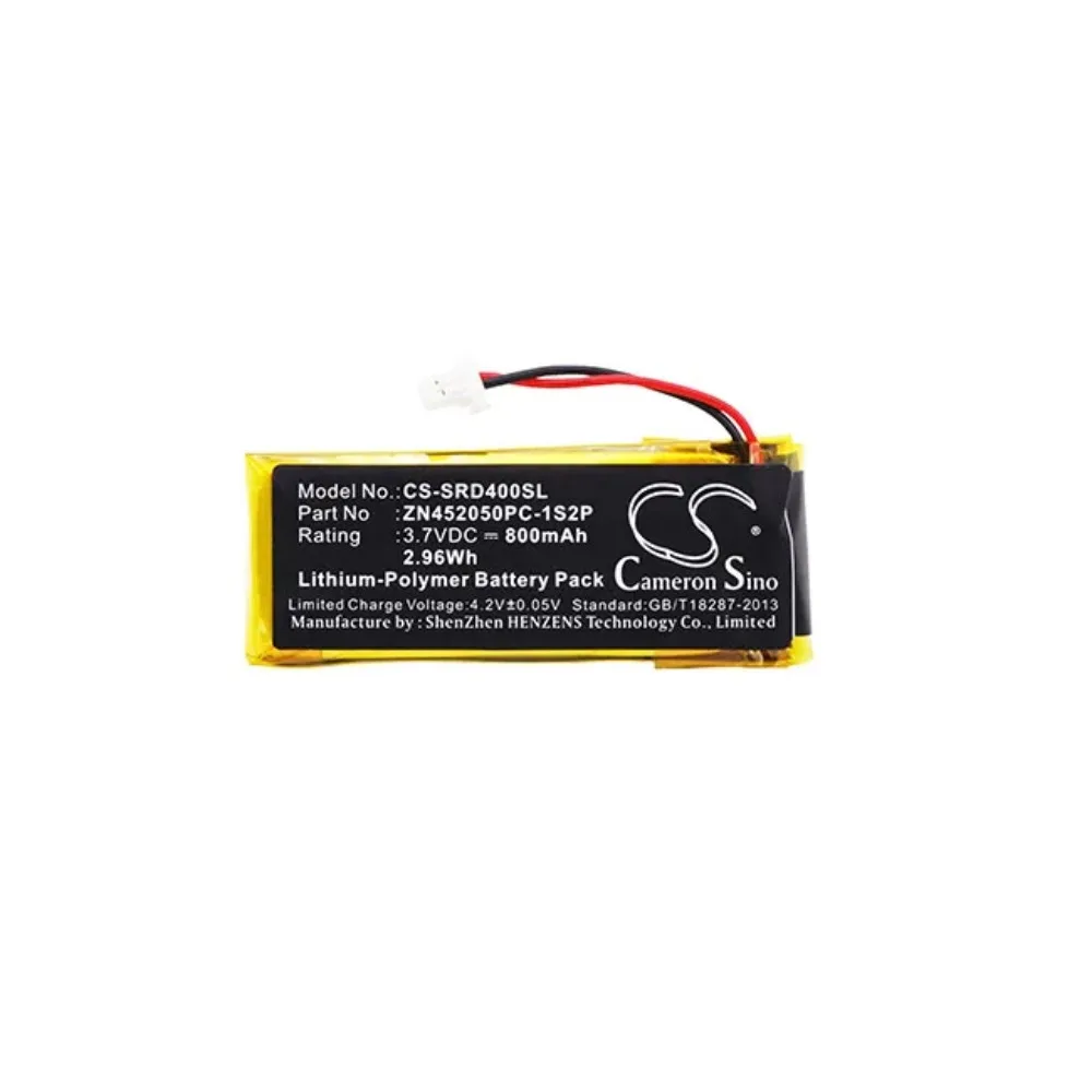 

800mAh Battery For Cardo BAT00002 BAT00004 WW452050-2P ZN452050PC-1S2P G9x Scala Rider G9 G4 G9x Schuberth C3 C3 Pro