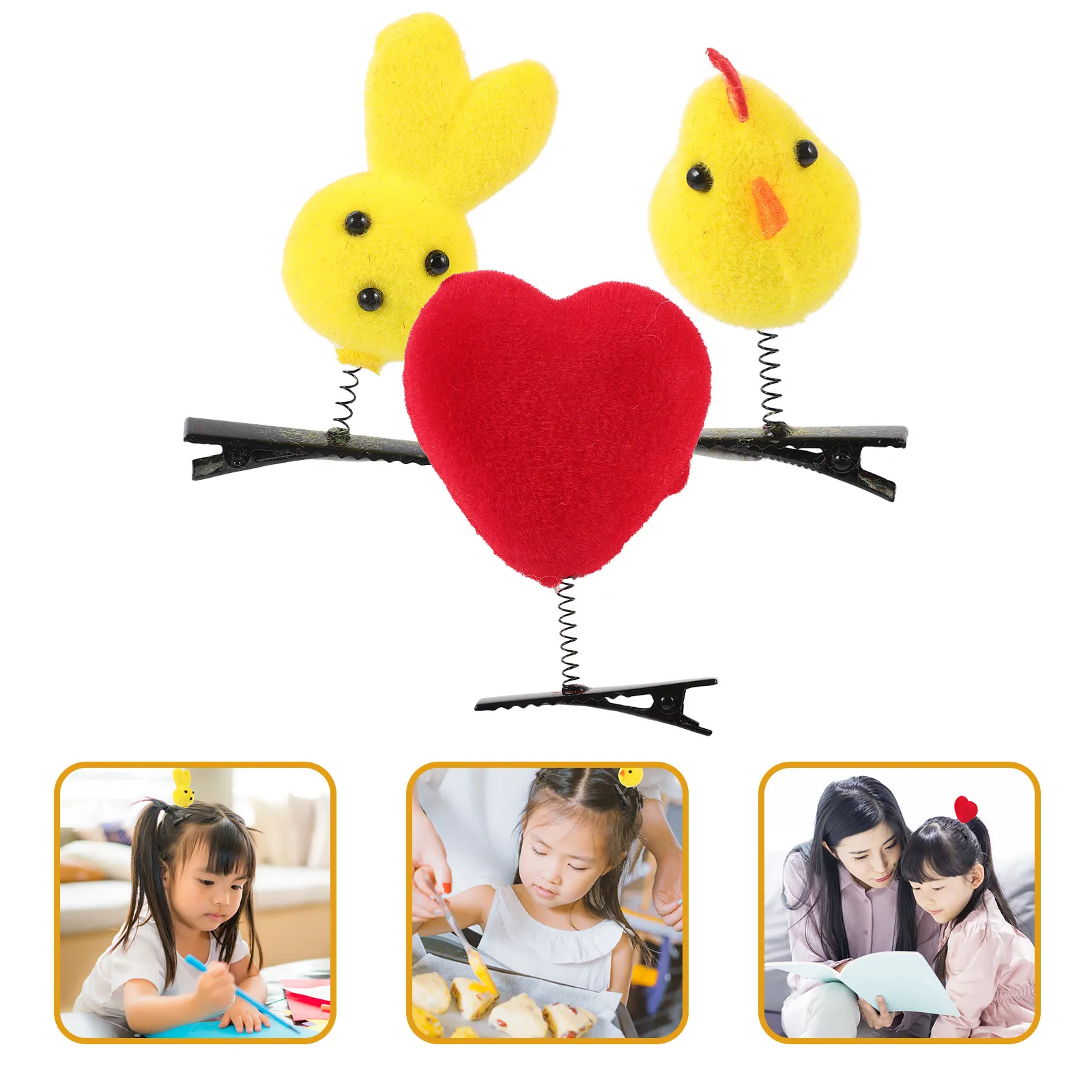 

30Pcs Unique Headdress Prop Creative Haircut Decor Party Headdress Hairpin Lightweight Comfortable for Carnival