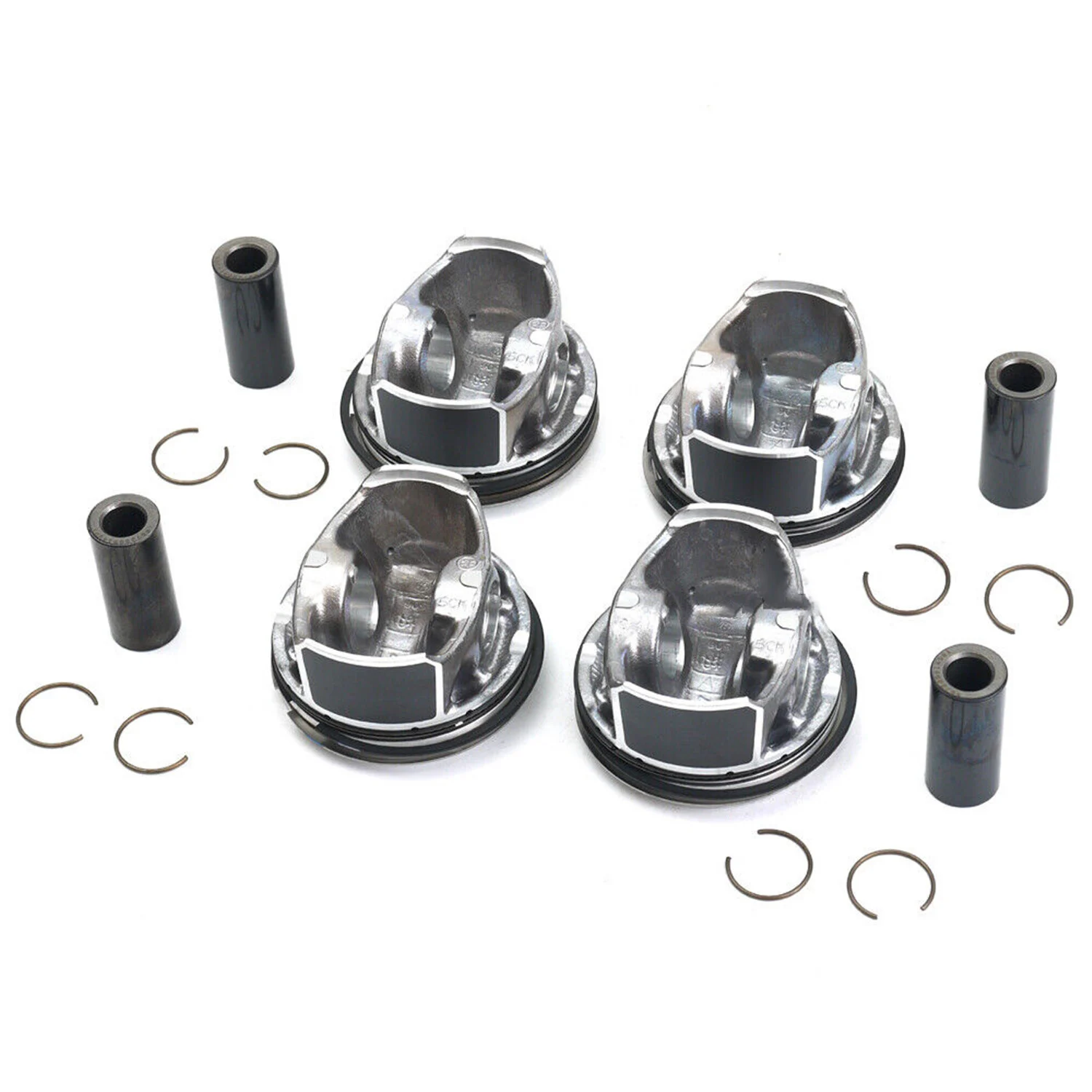 Jeu de segments de piston pour Audi, pièces de voiture moteur, S3, 8V, TTS, Golf R, MK7, 2.0, TSI, CJX, DJH, ChrU, 06K, 107, 065, 06H, 198, 151, C, 06H, 198, 15/s, 4 pièces