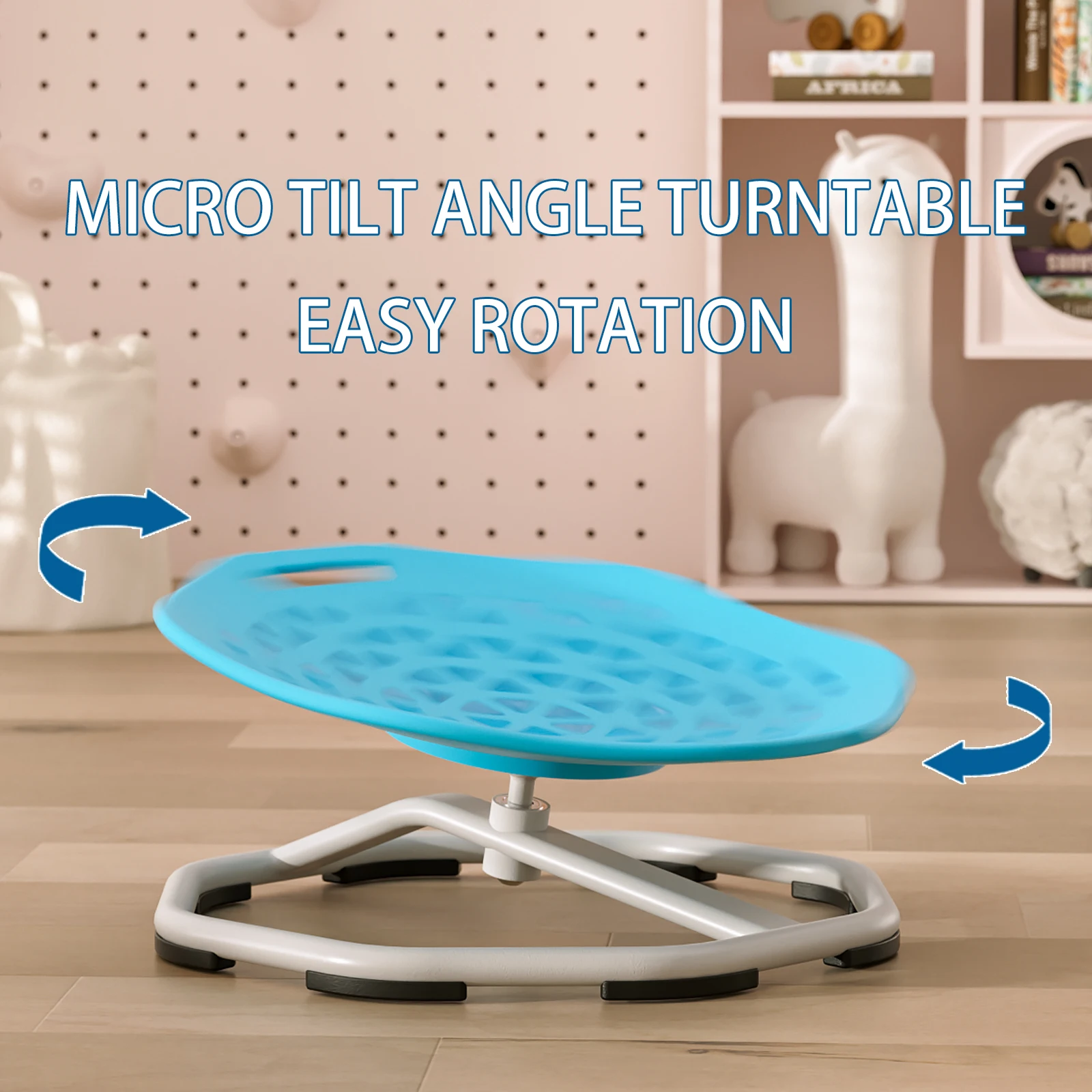 자폐 아동용 회전 의자, 어린이 감각 회전 의자, 유아용 회전 시트 회전목마 회전 감각 의자, 신체 훈련