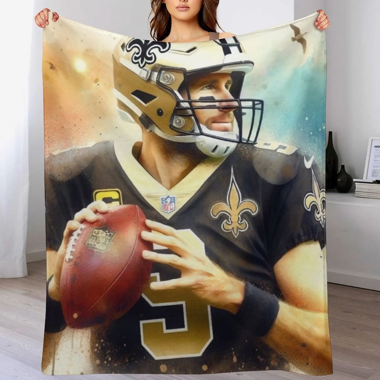 Brees Throw Blanket Blankets For Baby Plush Kid'S Thermal Blankets