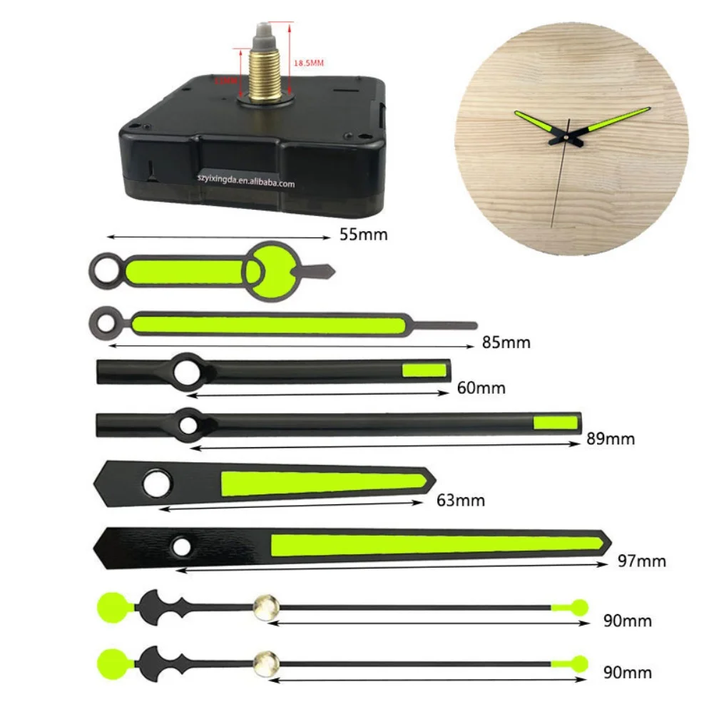 Battery Operated Clock Clock Mechanism Kit DIY Projects As Shown Complete Clock Repair Kit Battery Operated Clock