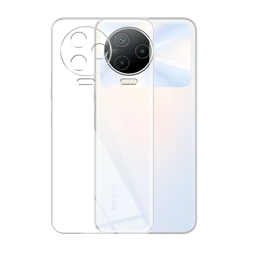 For Infinix Note 12 2023 Clear Case Silicon Soft Cover For Infinix Note 12 2023 Phone Case Infinix Note 12 Pro Funda Coque