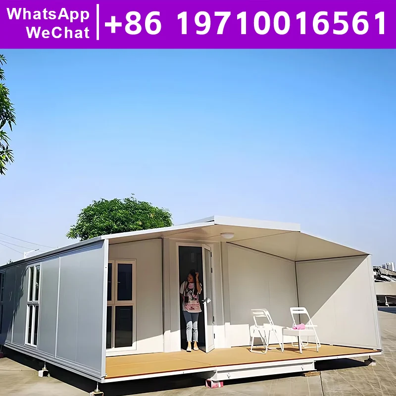 Expanding Container Homes Modular Container Houses Prefabricated Home 40ft Prefabricated Portable House Capsule Outdoor 20ft