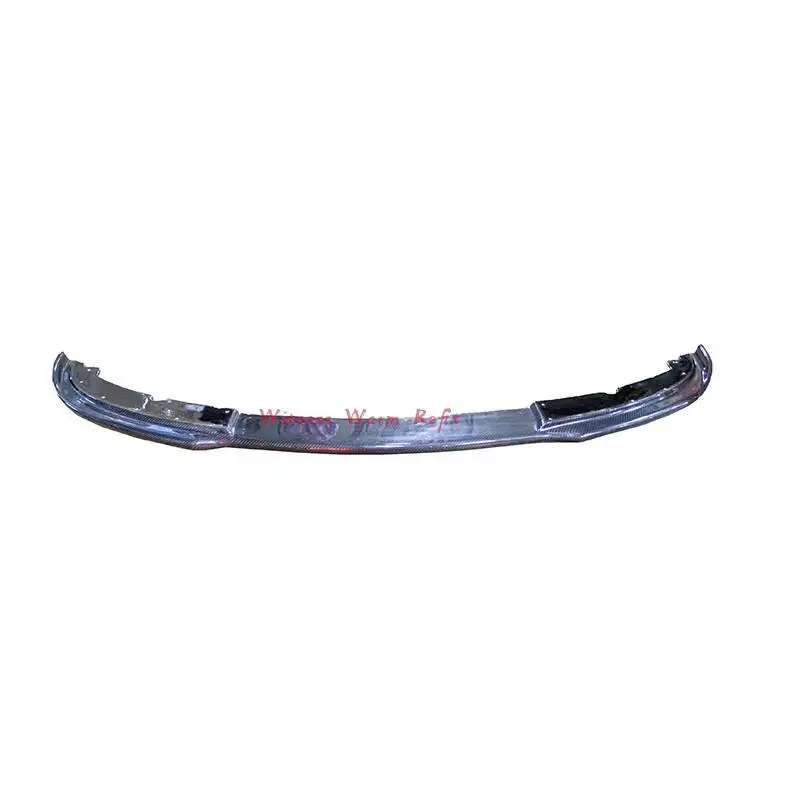 Carbon Fiber Car Front Bumper Lip Diffuser Splitter for Bmw 3 Serise E92 Standard Bumper 2010-2012 Frp Unpainted