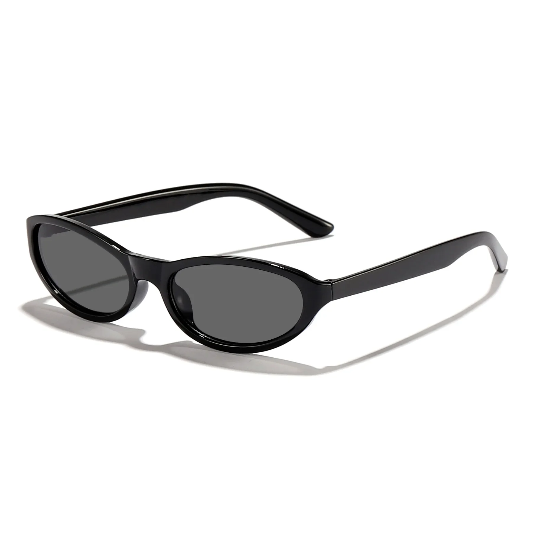 Retro Men And Women Sunglasses Oval Frame Street Decoration Outdoor Sun Glasses Sunshade Driving Leisure UV Protection Eyewears