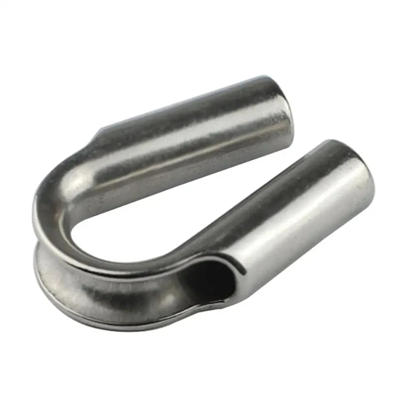 ABNL Cable Thimble Stainless Steel Rope Thimble Rope Thimble Rigging For Wire Rope Cable Wire Rope Chain Thimble Racking Tool