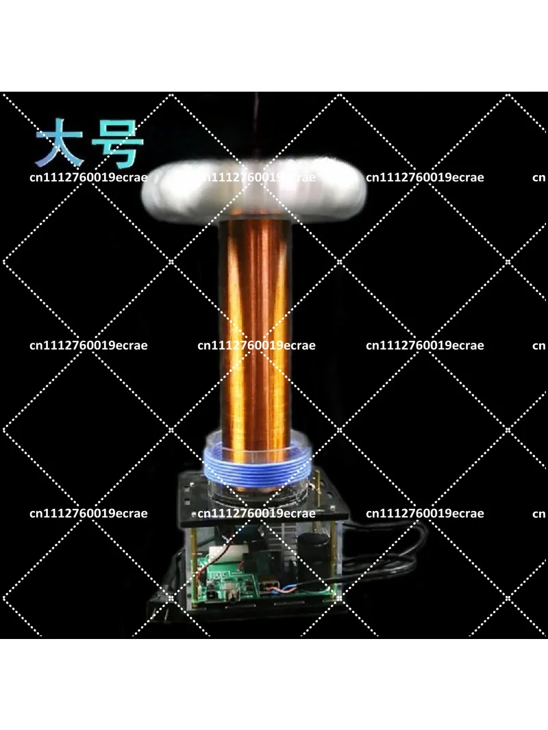 Music Coil Induction Arc DIY Kit Large Finished Product Pulse High Voltage High Power